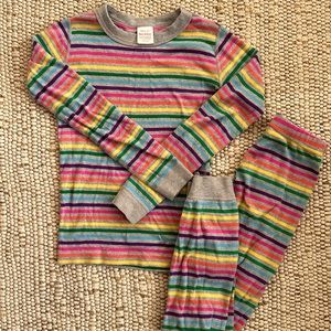 Striped Hanna Andersson pajamas